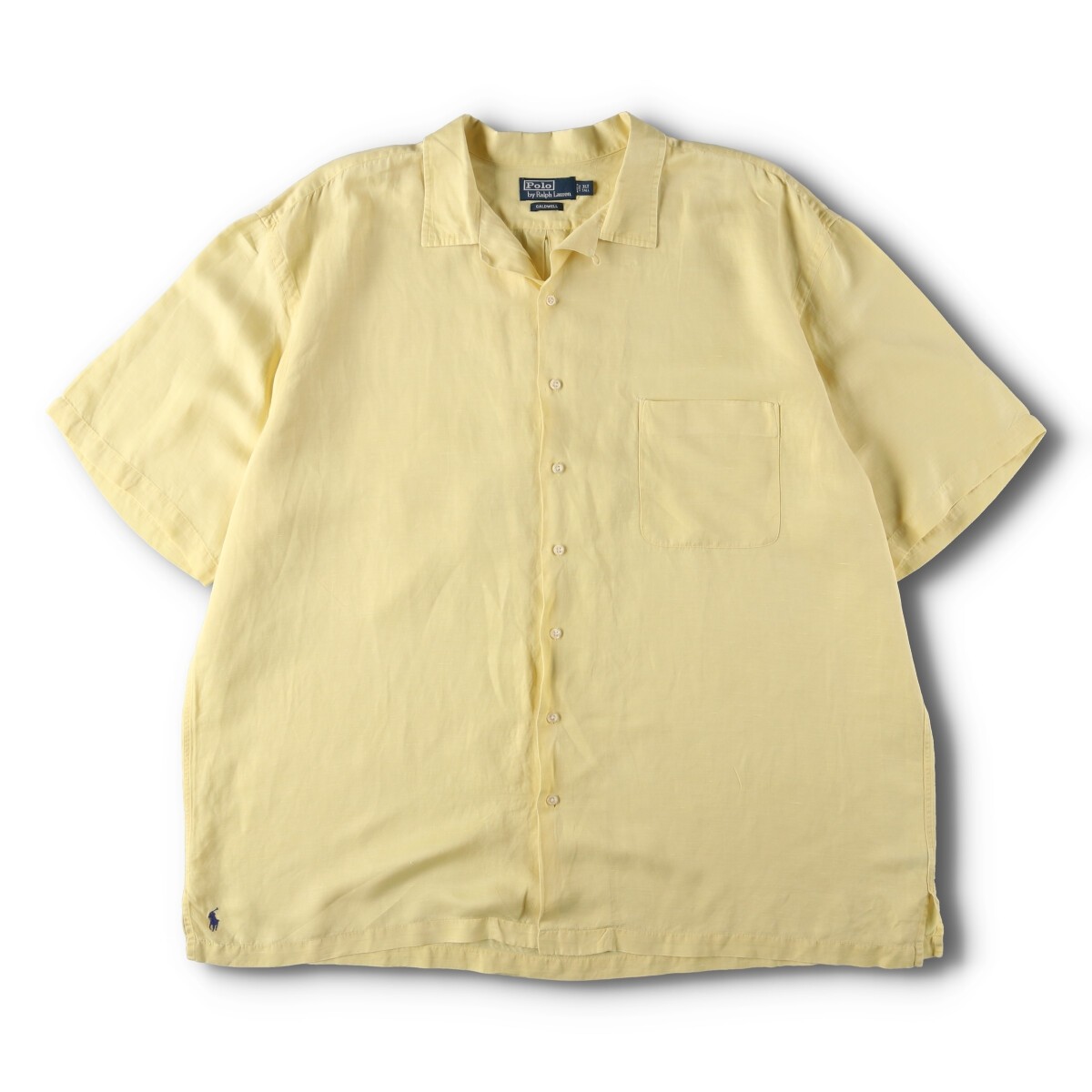 トップス 90s Polo Ralph Lauren CALDWELL Vintage 90'S Ralph Lauren Caldwell short-sleeved open-collar