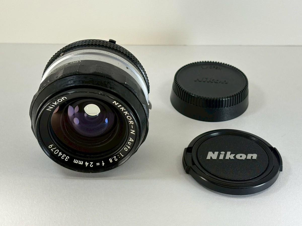 RARE[Exc+3] Nikon NIKKOR-N Auto 24mm f/2.8 Ai Converted MF Wide