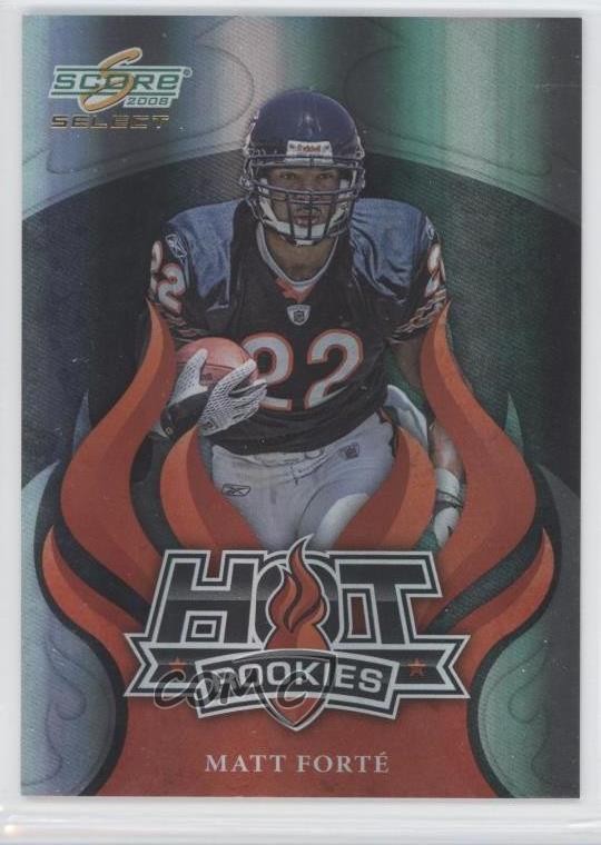 2008 Score Select Hot Rookies 147/999 Matt Forte #HR-21 RC 9bp