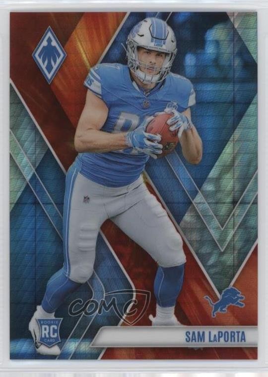 2023 Panini Phoenix Rookies Fire Burst 288/340 Sam LaPorta #115 10y3
