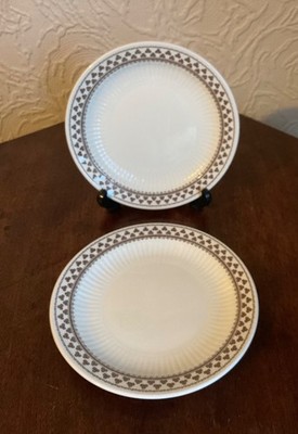 Adams Sharon Salat-/Dessert-/Sandwichteller 18 cm x 2 Art Deco Retro