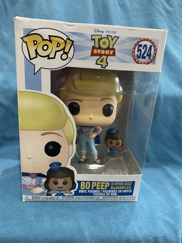 Funko Pop! Bo Peep W/ Officer Giggle McDimples #524 Disney Pixar Toy Story 4