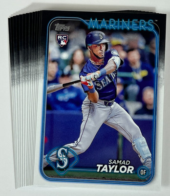 13 Card Lot 2024 Topps Update Samad Taylor Rc US30 Seattle Mariners