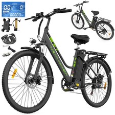 250W City E-Bike 36V 20Ah 26" Elektrofahrrad Pedelec 120KM Herren/Damen 7 …