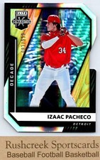 2021 Panini Elite Extra Edition #39 Izaac Pacheco 203rd Decade Die Cut