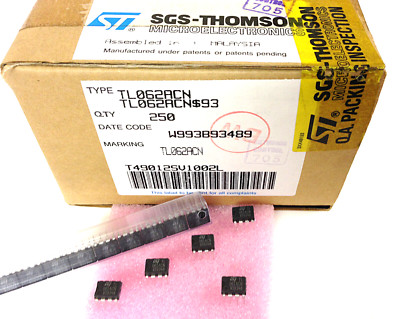 2 Stück TL062ACN | LOW POWER J-FET DUAL OPERATIONAL AMPLIFIER | DIP8 | Vcc+/-18V