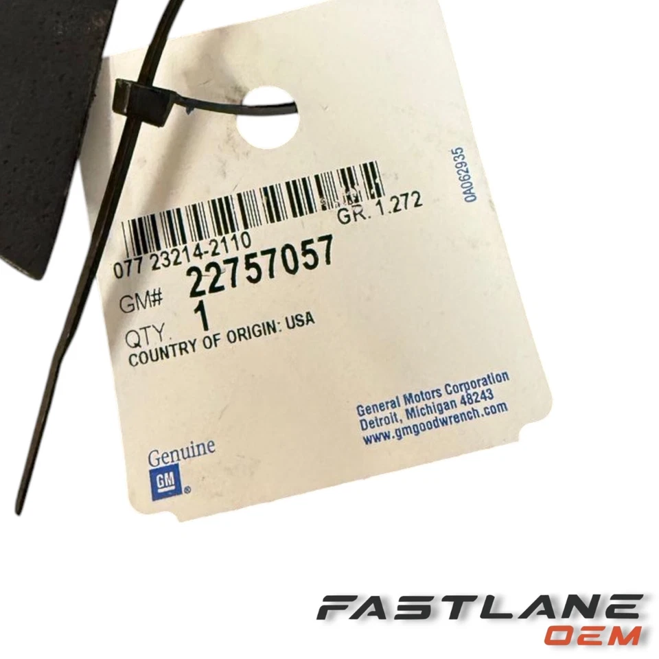 Cadillac SRX 2010-2016 radiador deflector de aire nuevo OEM 22757057 Foto 4 de 4