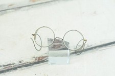Vintage . Round Safety Glasses Made in USA Side Shields, Motorcycle Glasses Gogg