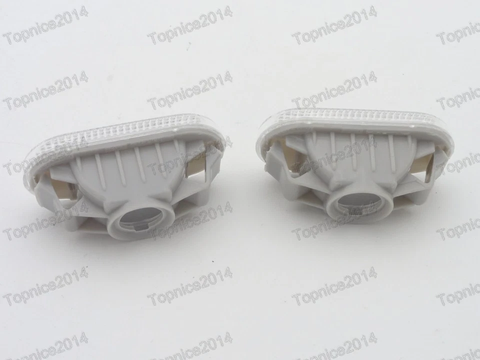 Pair Fender Signal Lamps Side Marker Lights Indicator For Nissan Tiida 2004-2011 - Image 2 of 2