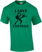 I Love Paintball T-Shirt