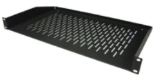 CABLETRONIX 19" VENTED EQUIPMENT RACK SHELF 1U