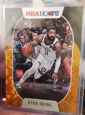 2020-21 Panini NBA Hoops Kyrie Irving Orange Explosion /25 Nets SSP 