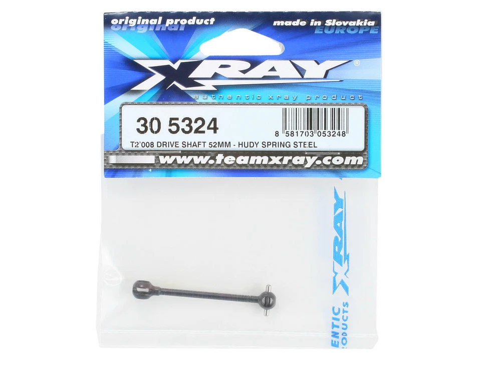 XRAY 52mm Hudy Spring Steel Driveshaft (T2 008) [XRA305324] - Image 2 of 2