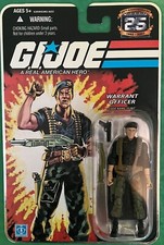 GI Joe 25th Anniversary 2007 Foil Warrant Officer Flint MOC
