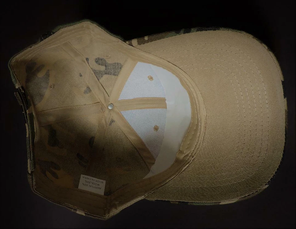 CAMUFLAJE Gorra de Pelota Ajustable en Blanco Sombrero Verde Marrón Negro Bronceado Bosque Camuflaje Foto 4 de 4