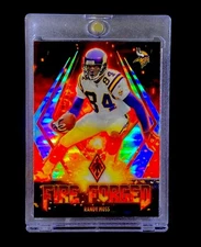 RANDY MOSS RARE FIRE REFRACTOR HOLO PRIZM SP Insert Non Auto - VIKINGS
