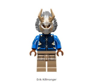 Lego Minifigure Erik Killmonger from set 76100 | eBay