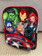 Zaino Avengers Marvel Capitan America Hulk Thor Iron Man Vedova Nera Scuola