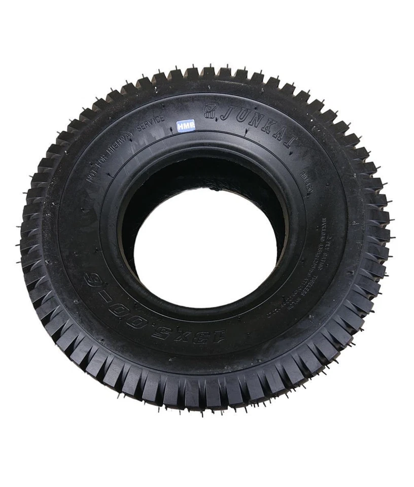 Reifen 13x5.00-6 2PR JUNKAI Rasentraktor Aufsitzmäher Schneeräumer Mini Quad - Bild 3 von 3