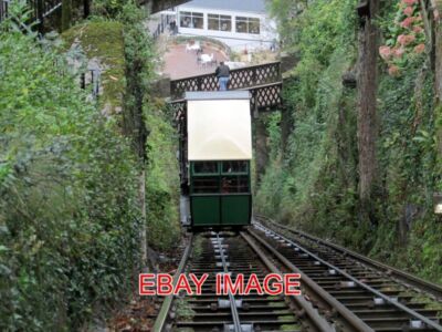 PHOTO  LYNTON AND LYNMOUTH CLIFF RAILWAY THE WATER-POWERED RAILWAY WAS DESIGNED
