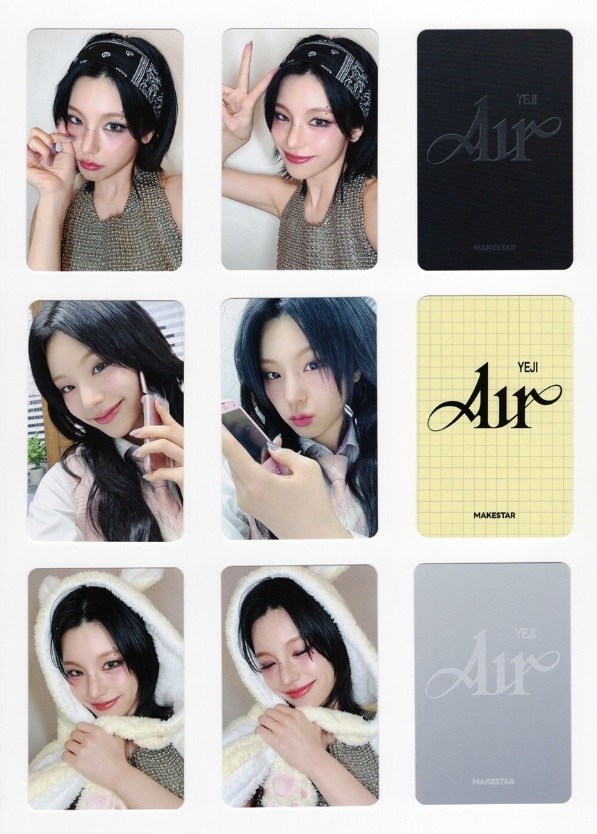 YEJI ITZY - AIR [MAKESTAR] 0322 FANSIGN EVENT EXCLUSIVE