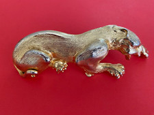 CHRISTOPHER ROSS PANTHER/JAGUAR BELT BUCKLE 1985 BELT