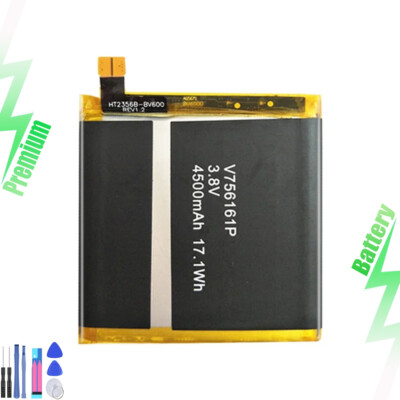 1pcs New Battery For Blackview BV6000 BV6000S V756161P 4500mAh + Tools