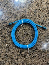 USB-A to Micro Cable Fast Charge & Data Nylon Cord 10FT for Samsung Devices Blue