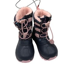 MEMBERS MARK GIRLS WINTER FAUX FUR LINED BOOTS 11/12 NEW WITHOUT BOX