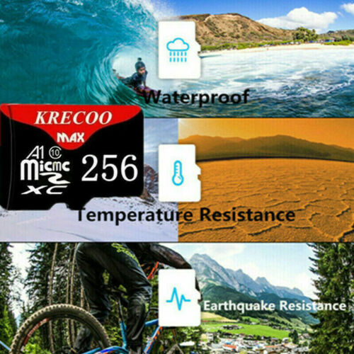 256GB Micro SD Card Class 10 U3 SDXC Flash TF Memory Card for Phone Cameras Car - Picture 6 of 16