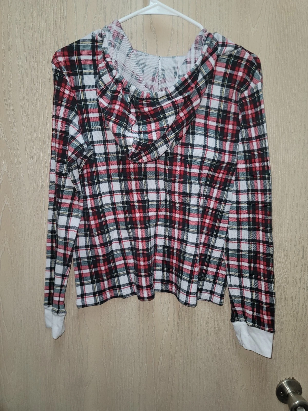 UNDERCOVER Felpa con cappuccio pullover cropped manica lunga Victoria's Secret taglia media nuova senza etichette