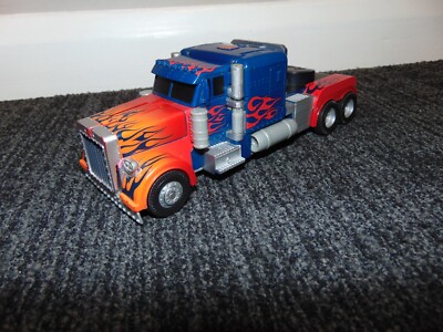 Optimus Prime Transformer Stealth Force Truck Sounds & Lights Hasbro *lesen* 2010