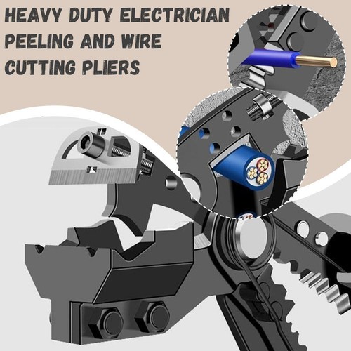 Multifunctional Insulated Wire Strippers Wire Stripping Tool;