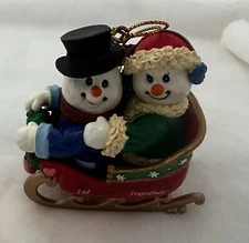 Mistletoe Magic Collection Mr and Mrs Snowman, First Christmas Together
