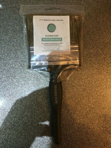 HAMILTON 4" TIMBERCARE BRUSH ** USE ON ALL TYPES OF EXTERIOR WOOD * BRANDNEW* - 第 1/1 張圖片