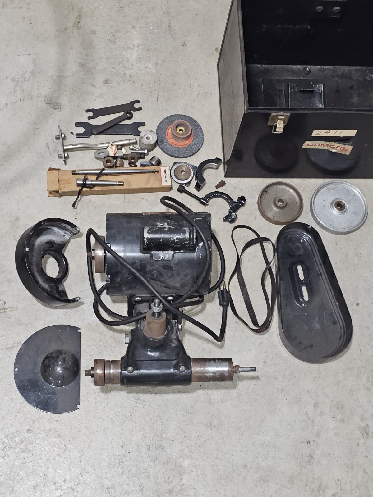 DUMORE 57021 Tool Post Grinder 1/2 HP + EXTRAS eBay