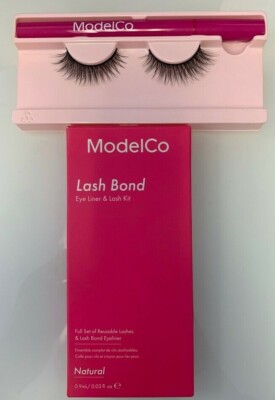 ModelCO Natural EyeLiner & Lash Kit, 0.28 fl oz - Natural