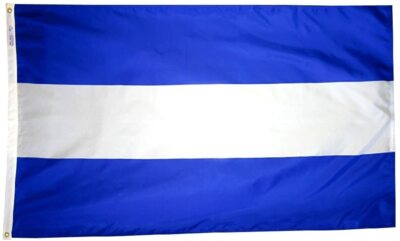 El Salvador Civil Flag 3x5 Annin 192377 NYL-GLO High Quality Made  Priority Ship