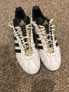 chuteira adidas adipure couro de canguru