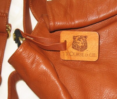 Sac Bandoulière En Cuir Marron J.P. Ourse & Cie - Style Classique à Bandoulière