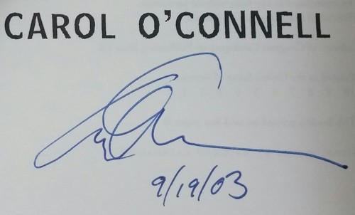 Dead Famous by Carol O'Connell - Signed Uncorrected Proof - Picture 2 of 3