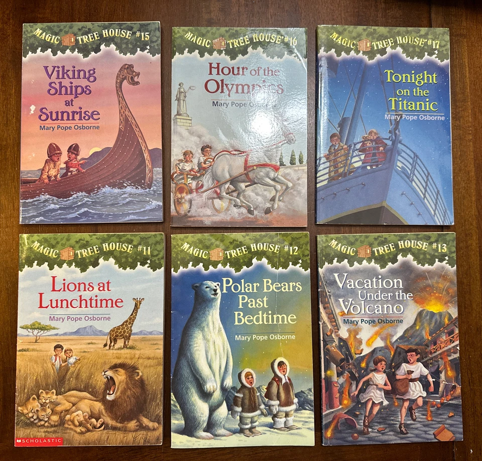 Magic Tree House Books Lot Of 25 Series by Mary Pope Osborne. Dinosaurs Kids - Image 3 of 4