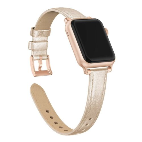 Leather Band for Apple Watch Series 9, 8, 7, 6, 5, 4, 3, 2, 1, SE 38/40/41mm - Picture 26 of 40