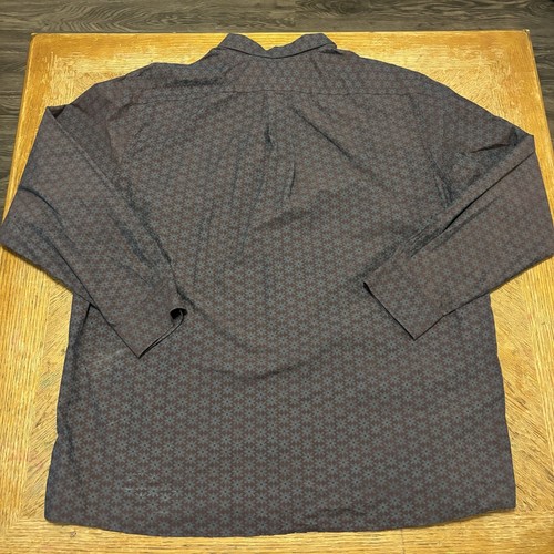 ROWM Lot Of 4 Button Down Shirts Men’s Size 3XT Long Sleeve Plaid Floral Striped - Picture 8 of 13