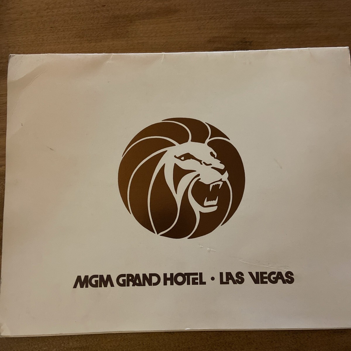 MGM Grand Hotel Las Vegas Vintage Personal Picture With Lion | eBay