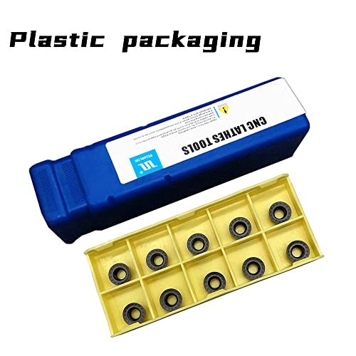 Aogbra 8-Piece Tungsten Carbide Insert Set For Wood Lathe Tools – Includes Square, Round & Diamond Cutters With Screws - View #6