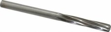 Made in USA 0.3105" HSS 6 Flute Dowel Pin Chucking Reamer Spiral Flute, Strai...