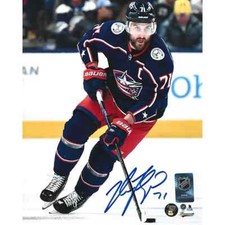 Nick Foligno Autographed Columbus Blue Jackets 8X10 Photo
