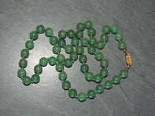 Ciondolo Fatto A Mano In Onice Verde &ndash; Pietra Naturale, Argento Placcato &ndash; 1,65 Pollici (D080)