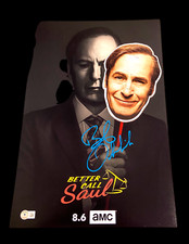 BOB ODENKIRK SIGNED 12x18 PHOTO AUTOGRAPH BETTER CALL SAUL BECKETT BAS 